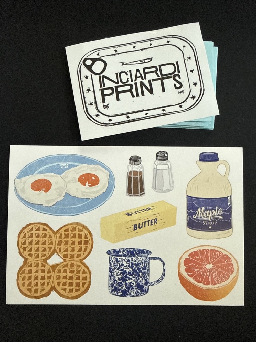 Inciardi MPMC postcard and letter